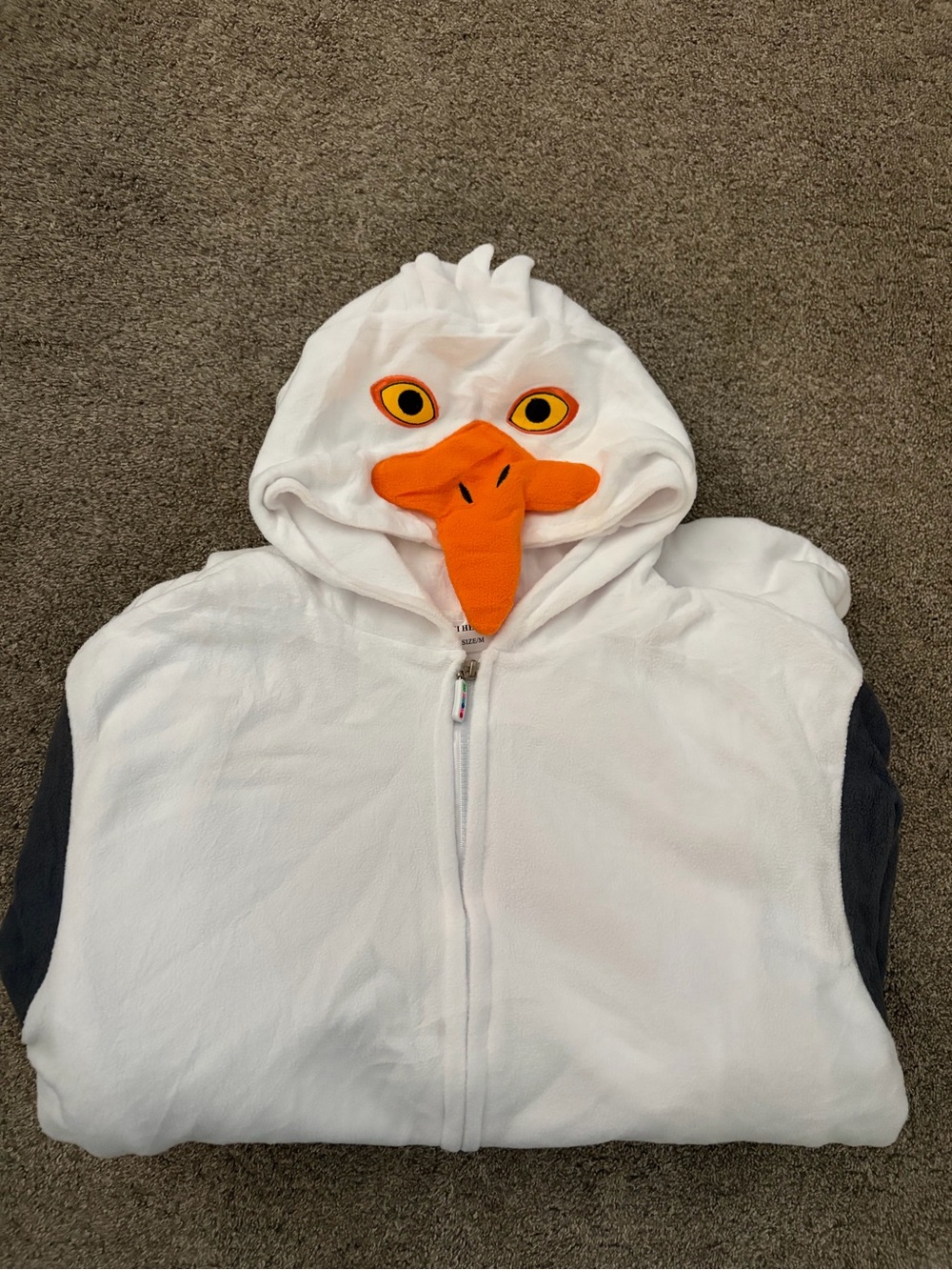 Adult medium seagull costume